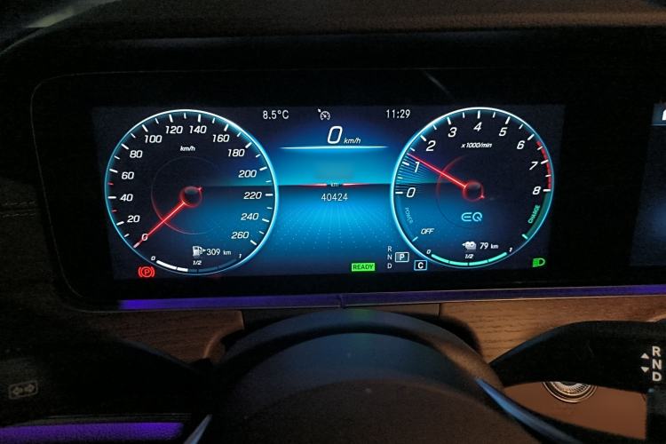Used Mercedes-Benz E-Class New Energy 2022 Second Facelift E 350 e L Plug-in Hybrid Sedan Instrument Cluster