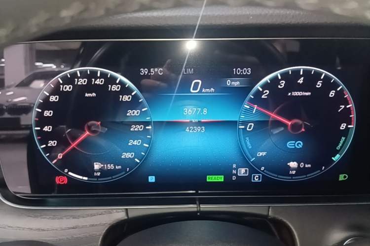 Used Mercedes-Benz E-Class New Energy 2022 Second Facelift E 350 e L Plug-in Hybrid Sports Sedan Instrument Cluster