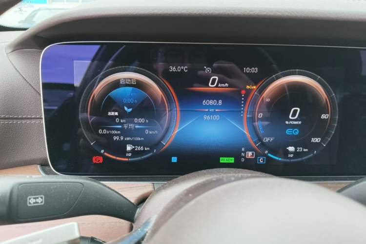 Used Mercedes-Benz E-Class New Energy 2022 Restyled E 350 e L Plug-in Hybrid Sedan Instrument Cluster
