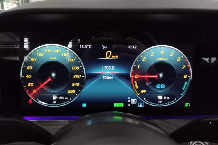 Used Mercedes-Benz E-Class New Energy 2022 Facelift E 350 e L Plug-in Hybrid Sedan Instrument Cluster