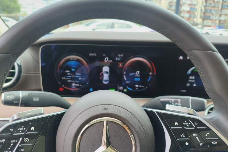 Used Mercedes-Benz E-Class New Energy 2022 Facelift E 350 e L Plug-in Hybrid Sedan Instrument Cluster
