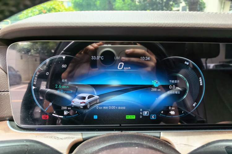 Used Mercedes-Benz E-Class New Energy 2022 Restyled E 350 e L Plug-in Hybrid Sports Sedan Instrument Cluster
