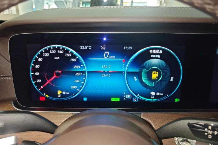 Used Mercedes-Benz E-Class New Energy 2022 Restyled E 350 e L Plug-in Hybrid Sedan Instrument Cluster