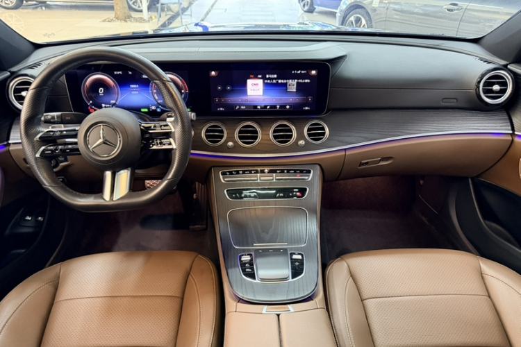 Used Mercedes-Benz E-Class New Energy 2022 E 350 e L Plug-in Hybrid Sports Sedan Interior 3