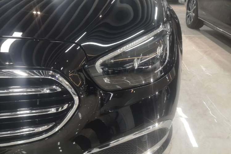 Used Mercedes-Benz E-Class New Energy 2022 Second Facelift E 350 e L Plug-in Hybrid Sedan Left Front Headlight