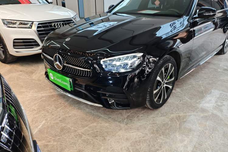 Used Mercedes-Benz E-Class New Energy 2022 Restyled E 350 e L Plug-in Hybrid Sports Sedan Left Front Headlight
