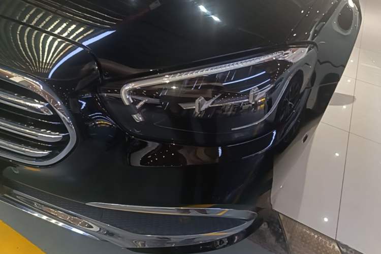 Used Mercedes-Benz E-Class New Energy 2022 Restyled E 350 e L Plug-in Hybrid Sports Sedan Left Front Headlight