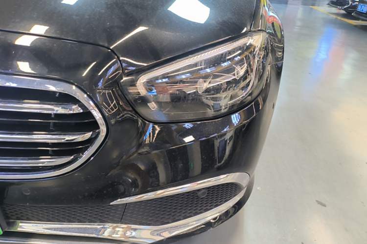 Used Mercedes-Benz E-Class New Energy 2022 Restyled E 350 e L Plug-in Hybrid Sedan Left Front Headlight