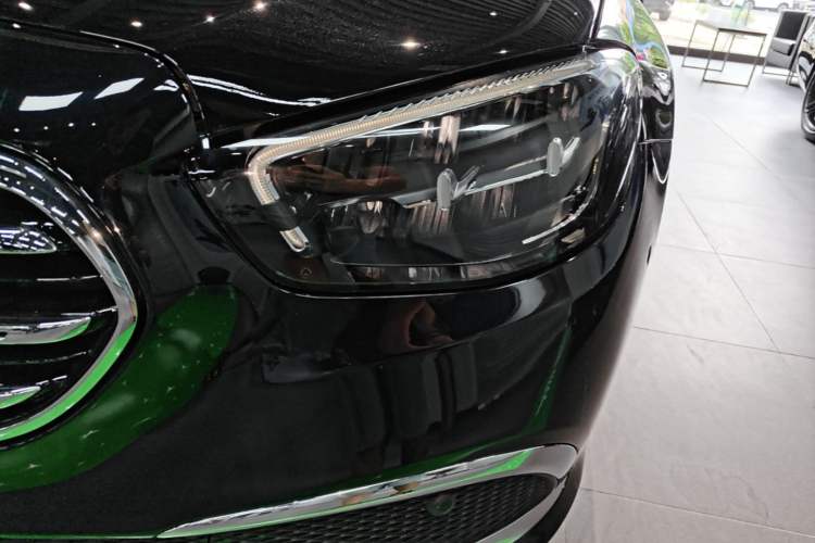 Used Mercedes-Benz E-Class New Energy 2022 E 350 e L Plug-in Hybrid Sedan Left Front Headlight