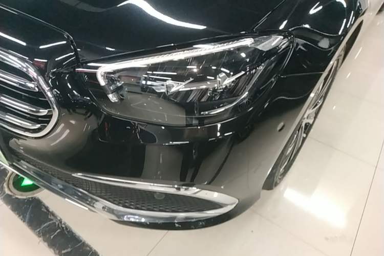 Used Mercedes-Benz E-Class New Energy 2022 E 350 e L Plug-in Hybrid Sedan Left Front Headlight