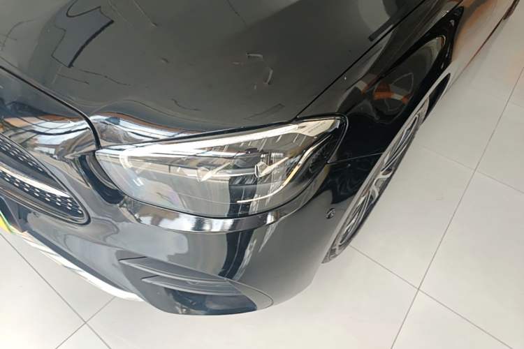Used Mercedes-Benz E-Class New Energy 2022 Restyled E 350 e L Plug-in Hybrid Sports Sedan Left Front Headlight