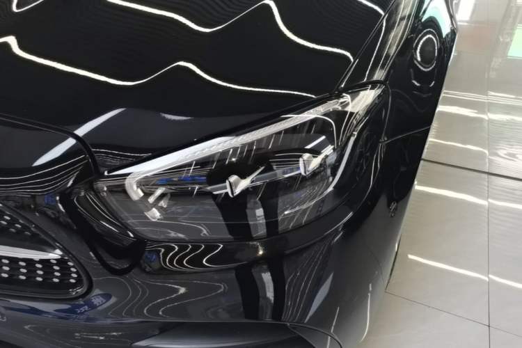 Used Mercedes-Benz E-Class New Energy 2022 Restyled E 350 e L Plug-in Hybrid Sports Sedan Left Front Headlight