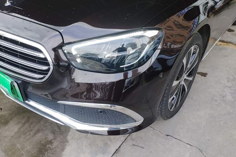 Used Mercedes-Benz E-Class New Energy 2022 Restyled E 350 e L Plug-in Hybrid Sedan Left Front Headlight