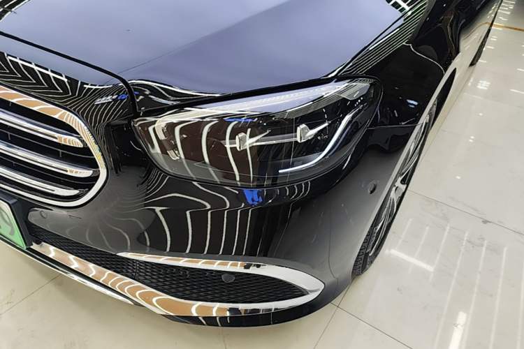 Used Mercedes-Benz E-Class New Energy 2022 Restyled E 350 e L Plug-in Hybrid Sedan Left Front Headlight