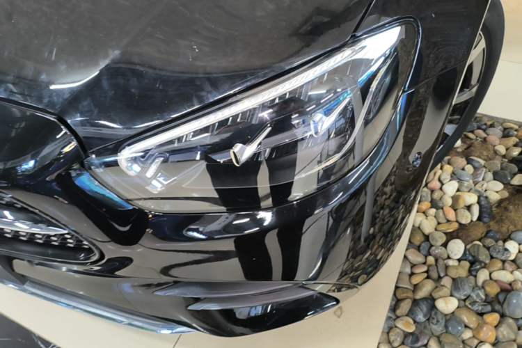 Used Mercedes-Benz E-Class New Energy 2022 E 350 e L Plug-in Hybrid Sports Sedan Left Front Headlight
