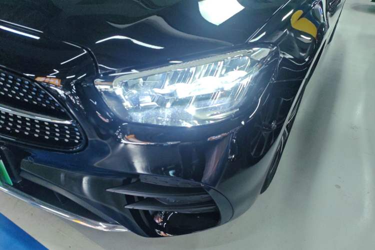 Used Mercedes-Benz E-Class New Energy 2022 Restyled E 350 e L Plug-in Hybrid Sports Sedan Left Front Headlight