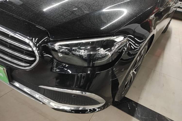 Used Mercedes-Benz E-Class New Energy 2022 Second Facelift E 350 e L Plug-in Hybrid Sedan Left Front Headlight