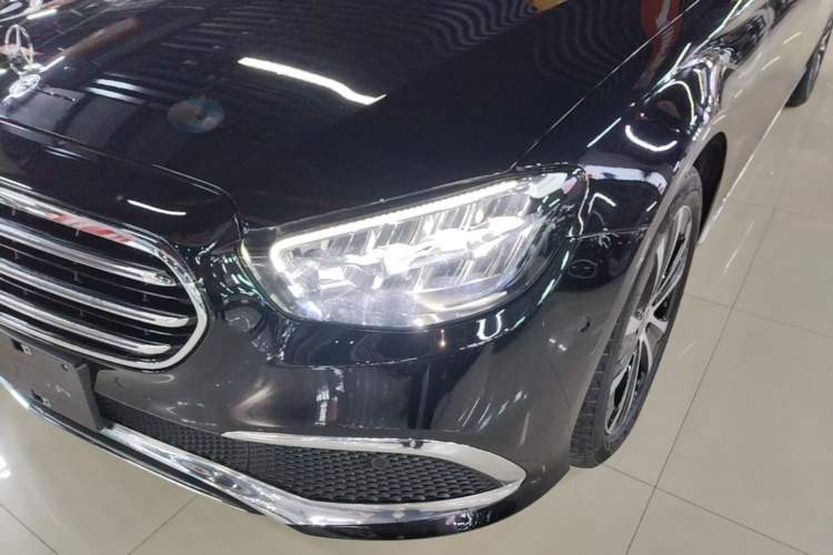 Used Mercedes-Benz E-Class New Energy 2022 Restyled E 350 e L Plug-in Hybrid Sedan Left Front Headlight