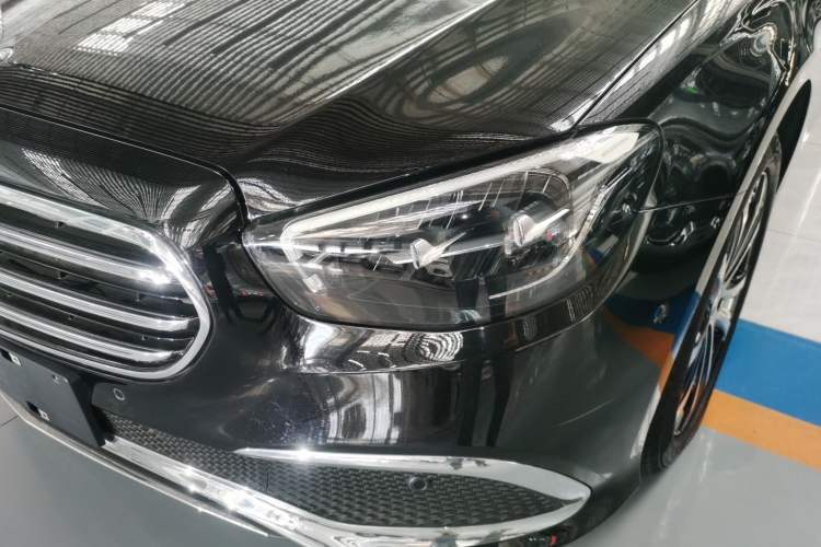 Used Mercedes-Benz E-Class New Energy 2022 Second Facelift E 350 e L Plug-in Hybrid Sedan Left Front Headlight