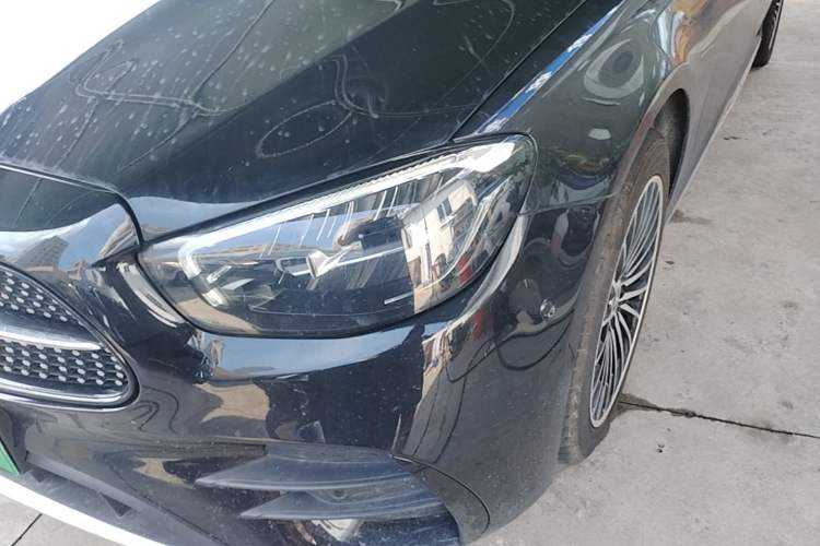 Used Mercedes-Benz E-Class New Energy 2022 Restyled E 350 e L Plug-in Hybrid Sports Sedan Left Front Headlight