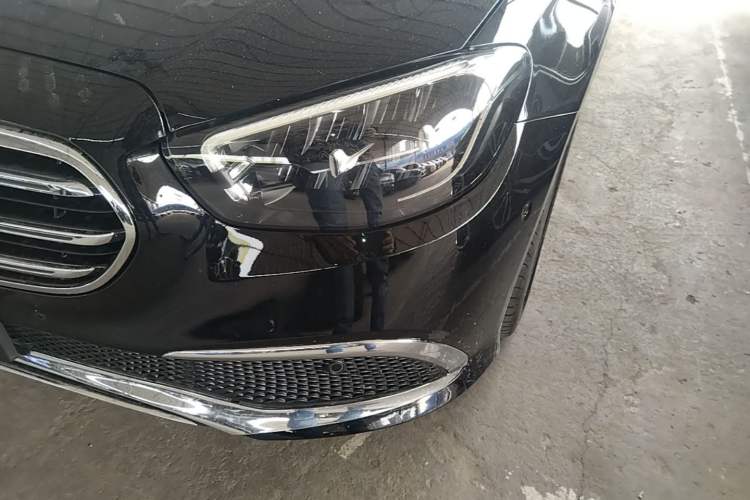 Used Mercedes-Benz E-Class New Energy 2022 E 350 e L Plug-in Hybrid Sports Sedan Left Front Headlight