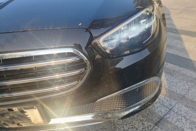 Used Mercedes-Benz E-Class New Energy 2022 Restyled E 350 e L Plug-in Hybrid Sedan Left Front Headlight