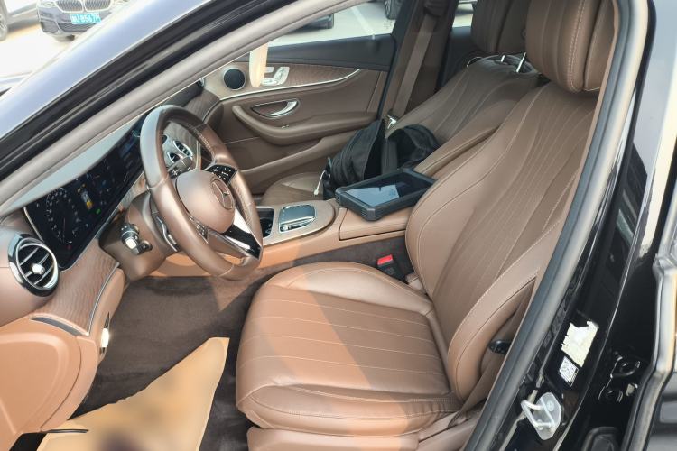 Used Mercedes-Benz E-Class New Energy 2022 Second Facelift E 350 e L Plug-in Hybrid Sedan Left Front Seat