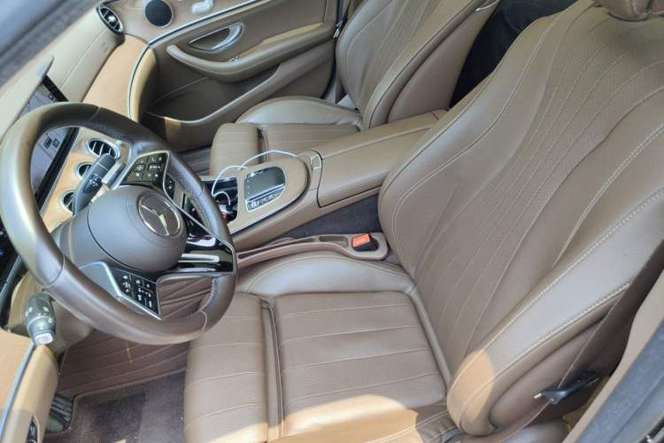 Used Mercedes-Benz E-Class New Energy 2022 Second Facelift E 350 e L Plug-in Hybrid Sports Sedan Left Front Seat