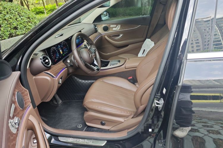 Used Mercedes-Benz E-Class New Energy 2022 Facelift E 350 e L Plug-in Hybrid Sedan Left Front Seat