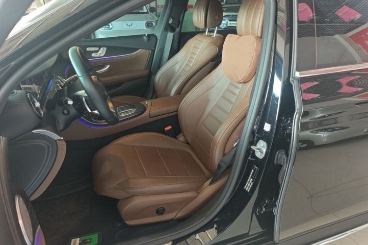 Used Mercedes-Benz E-Class New Energy 2022 Second Facelift E 350 e L Plug-in Hybrid Sports Sedan Left Front Seat