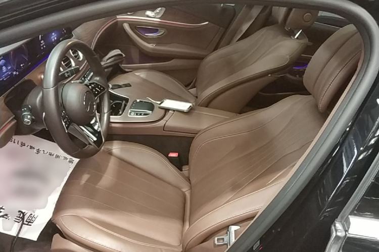 Used Mercedes-Benz E-Class New Energy 2022 Restyled E 350 e L Plug-in Hybrid Sedan Left Front Seat