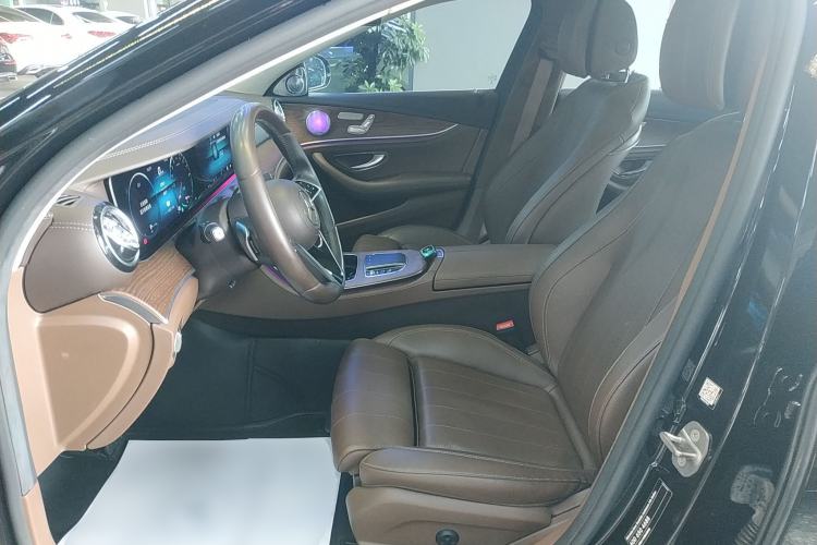 Used Mercedes-Benz E-Class New Energy 2022 Second Facelift E 350 e L Plug-in Hybrid Sedan Left Front Seat