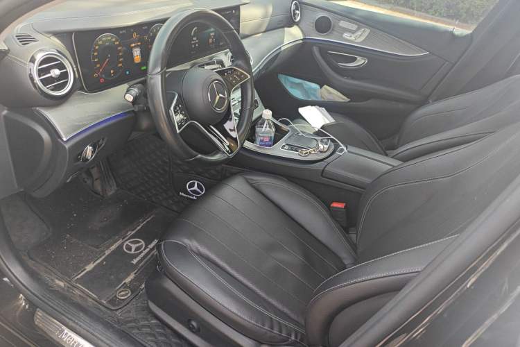 Used Mercedes-Benz E-Class New Energy 2022 E 350 e L Plug-in Hybrid Sedan Left Front Seat