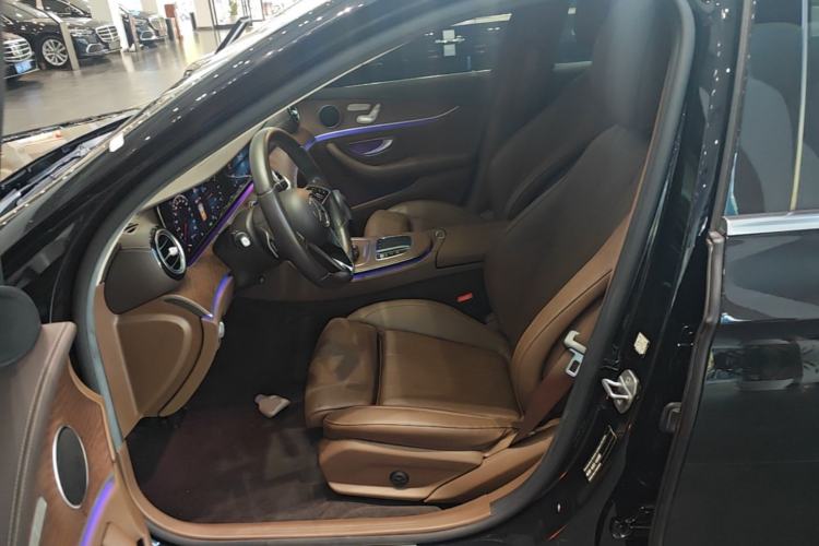 Used Mercedes-Benz E-Class New Energy 2022 Second Facelift E 350 e L Plug-in Hybrid Sedan Left Front Seat