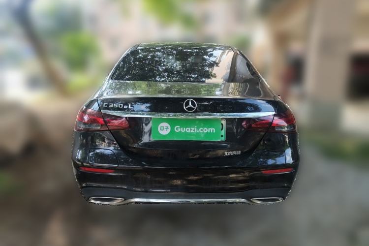 Used Mercedes-Benz E-Class New Energy 2022 Second Facelift E 350 e L Plug-in Hybrid Sports Sedan Rear