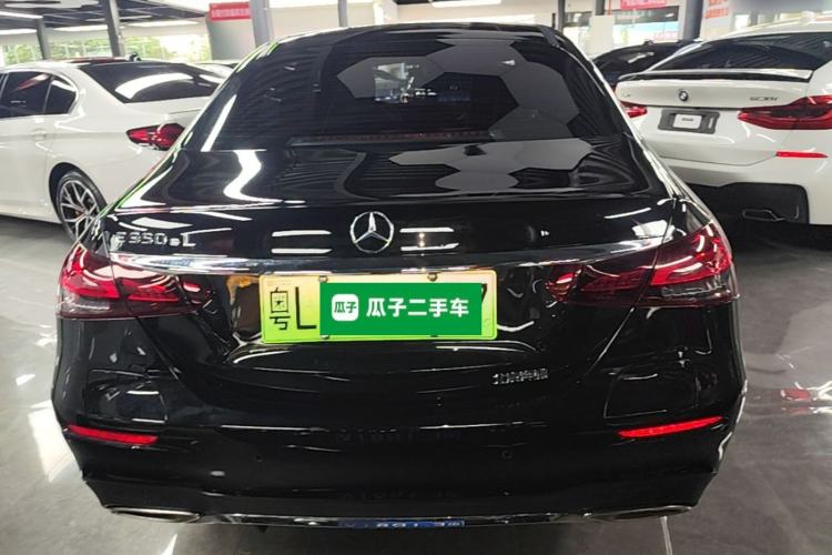 Used Mercedes-Benz E-Class New Energy 2022 E 350 e L Plug-in Hybrid Sports Sedan Rear