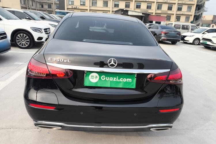 Used Mercedes-Benz E-Class New Energy 2022 Second Facelift E 350 e L Plug-in Hybrid Sedan Rear
