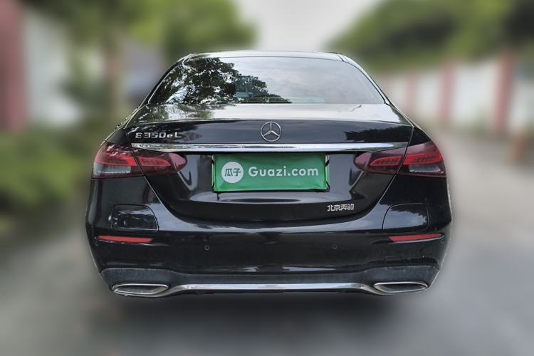 Used Mercedes-Benz E-Class New Energy 2022 E 350 e L Plug-in Hybrid Sports Sedan Rear