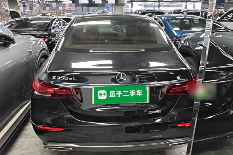 Used Mercedes-Benz E-Class New Energy 2022 Second Facelift E 350 e L Plug-in Hybrid Sedan Rear