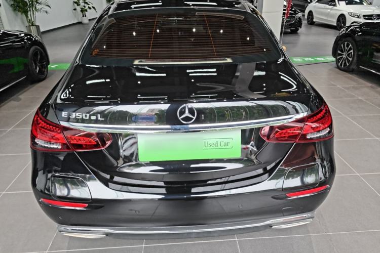 Used Mercedes-Benz E-Class New Energy 2022 E 350 e L Plug-in Hybrid Sedan Rear