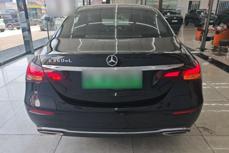 Used Mercedes-Benz E-Class New Energy 2022 Facelift E 350 e L Plug-in Hybrid Sedan Rear