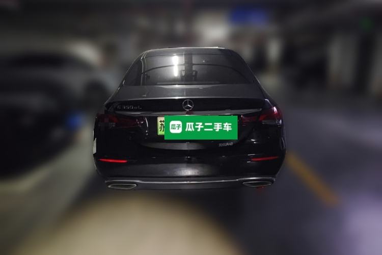 Used Mercedes-Benz E-Class New Energy 2022 Second Facelift E 350 e L Plug-in Hybrid Sedan Rear