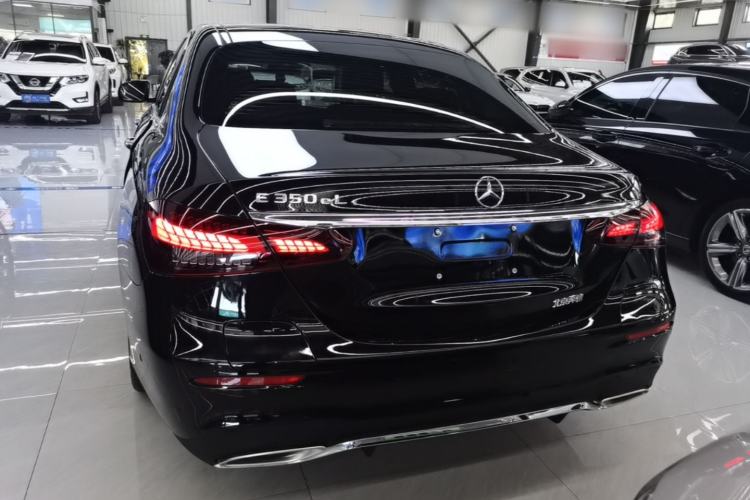 Used Mercedes-Benz E-Class New Energy 2022 Restyled E 350 e L Plug-in Hybrid Sports Sedan Rear