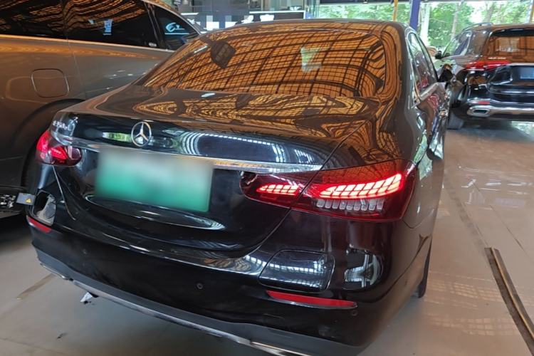 Used Mercedes-Benz E-Class New Energy 2022 Facelift E 350 e L Plug-in Hybrid Sedan Rear