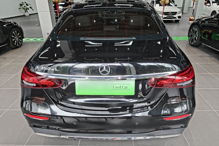 Used Mercedes-Benz E-Class New Energy 2022 E 350 e L Plug-in Hybrid Sports Sedan Rear