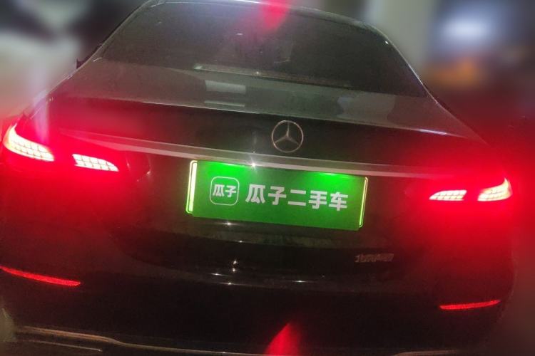 Used Mercedes-Benz E-Class New Energy 2022 Second Facelift E 350 e L Plug-in Hybrid Sedan Rear