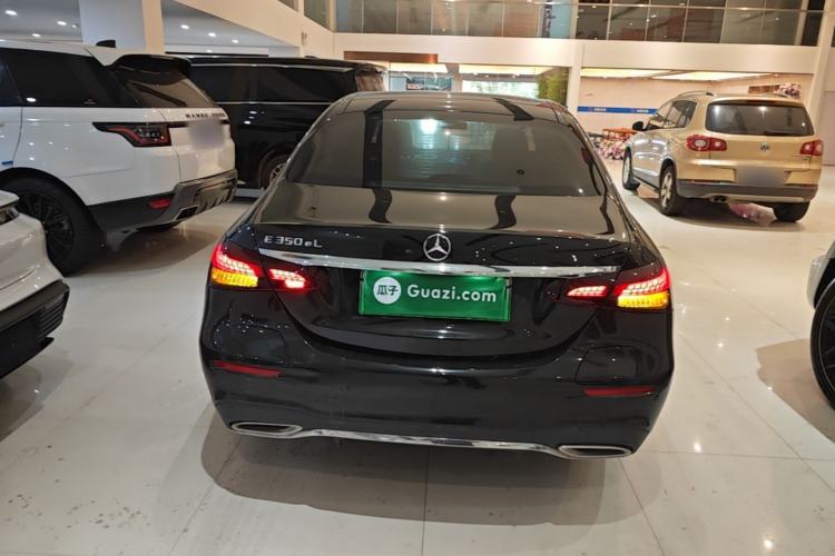 Used Mercedes-Benz E-Class New Energy 2022 Restyled E 350 e L Plug-in Hybrid Sports Sedan Rear
