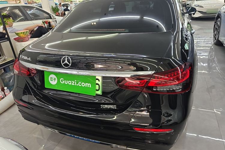 Used Mercedes-Benz E-Class New Energy 2022 Restyled E 350 e L Plug-in Hybrid Sports Sedan Rear