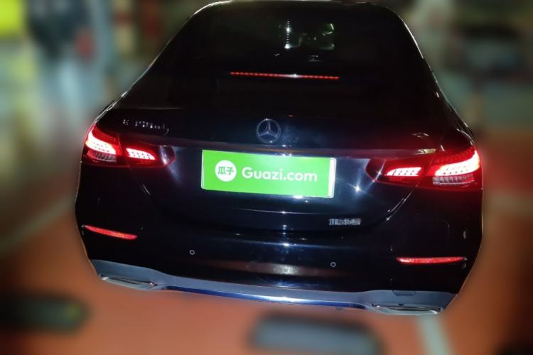 Used Mercedes-Benz E-Class New Energy 2022 Second Facelift E 350 e L Plug-in Hybrid Sports Sedan Rear