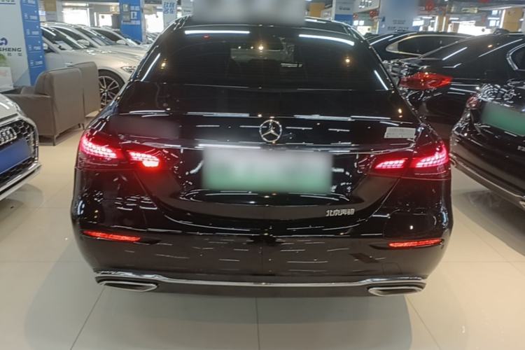 Used Mercedes-Benz E-Class New Energy 2022 Second Facelift E 350 e L Plug-in Hybrid Sedan Rear